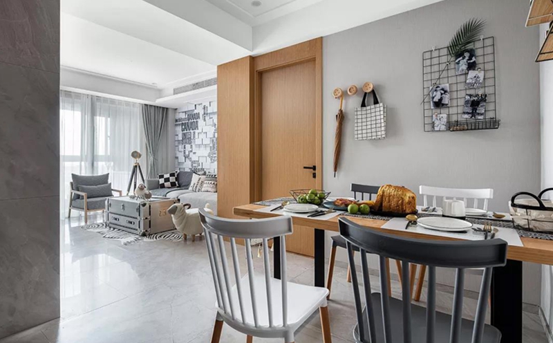 北歐風格全屋定制，星空梵高全屋定制