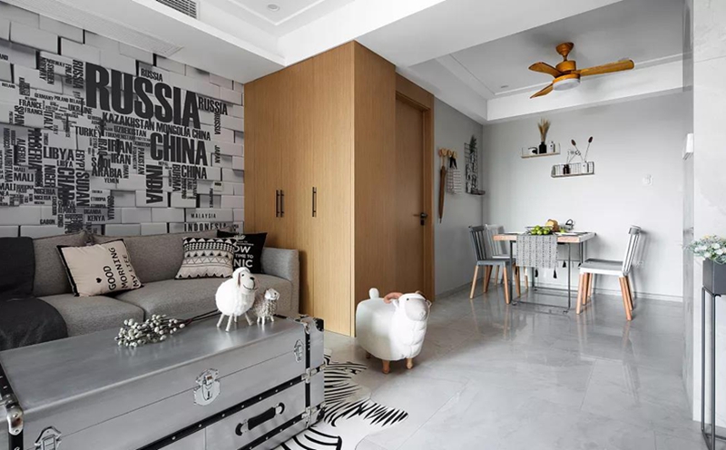 北歐風格全屋定制，星空梵高全屋定制