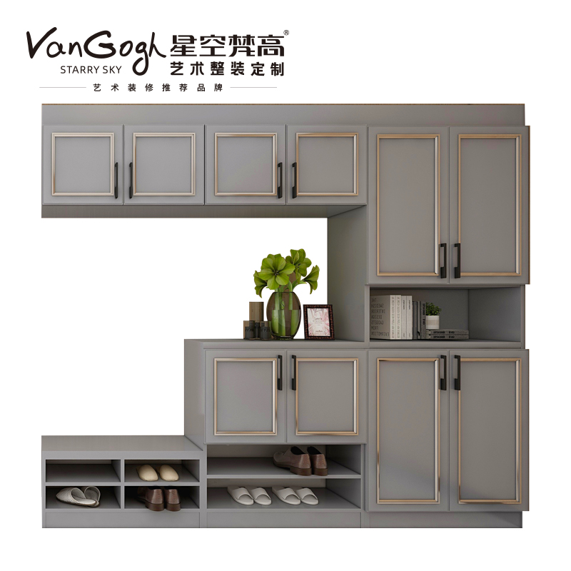 整體定制櫥柜 林茲之夜·法式門(mén)芯-3玄關(guān)柜 整體定制櫥柜 林茲之夜·法式門(mén)芯-3玄關(guān)柜